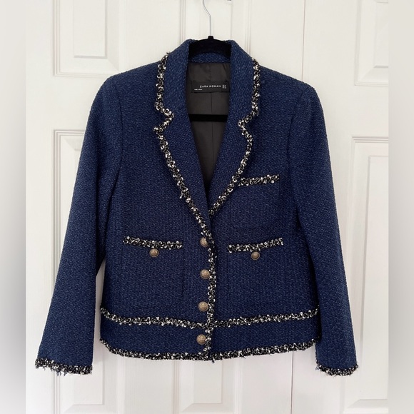 Zara tweed jacket - Picture 1 of 3